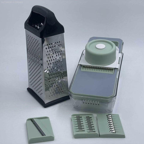 Bundle 1 Cheese Grater and 1 Mandoline Slicer combo 