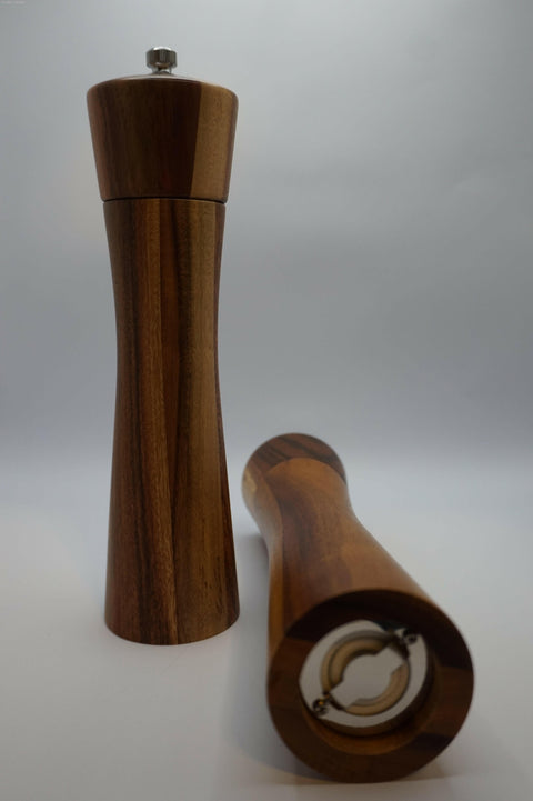 Wooden Ceramic Mill Salt & Pepper Grinder-Gu Cuisine 