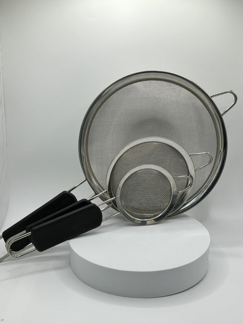 Strainers Stainless Steel with  Handle-Gu Cuisine  